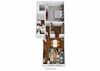 1 bedroom Floor plan 1 bedroom Floor plan at SoDel, Kettering, OH, 45429